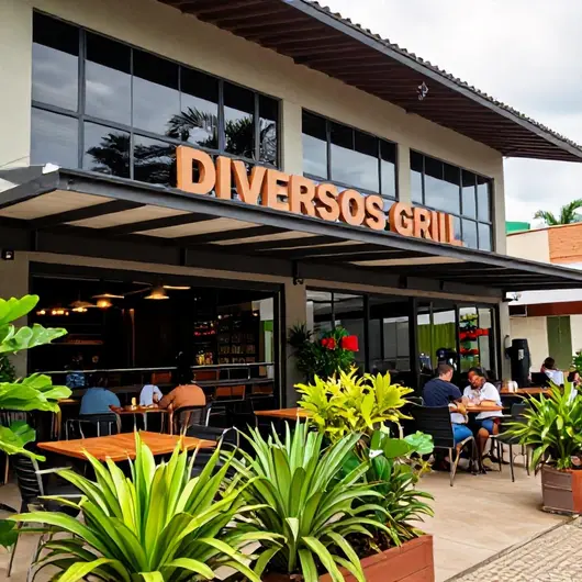 Descubra o Diversos grill