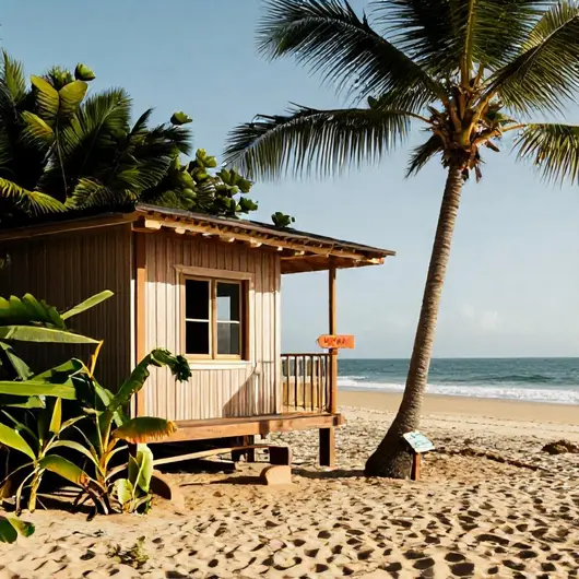 Descubra a Casa pé na areia no paraíso de cotovelo
