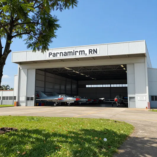 Descubra o Hangar Base Aérea