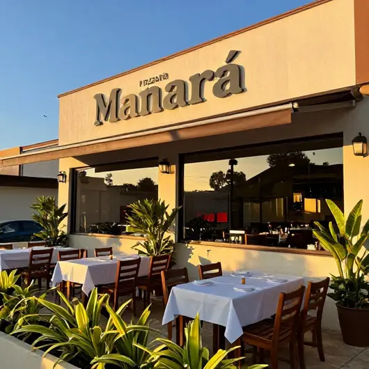 Descubra o RESTAURANTE E PIZZARIA MANARÁ