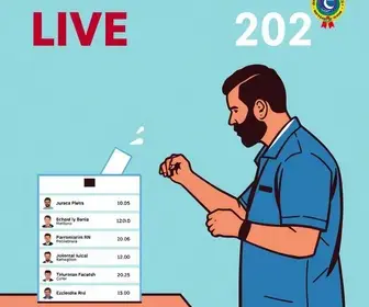 apuração ao vivo dos votos em Parnamirim